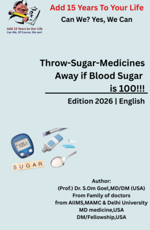 Throw sugar medicines away if blood sugar is 100 !!!(English)