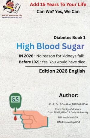 Diabetes- High Blood Sugar Book-1- English